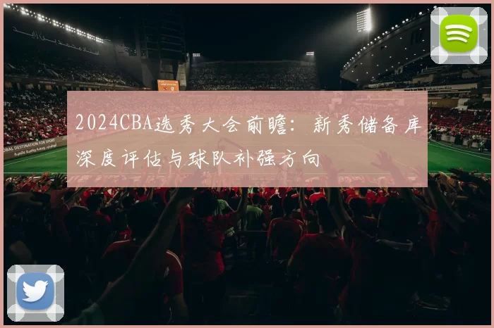 2024CBA选秀大会前瞻：新秀储备库深度评估与球队补强方向